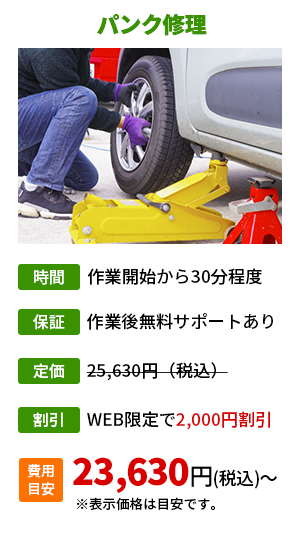 パンク修理